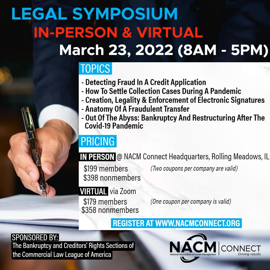 2022 InPerson & Virtual Legal Symposium NACM Connect